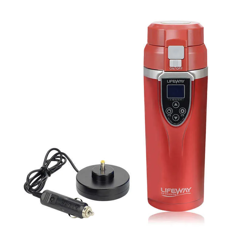 350ml Auto Da Viaggio Tazza Riscaldante Controllo Della Temperatura Tazza  Bollente Veicolo Portatile Thermos Elettrico Bollitore Auto Accessoriy 1018  Da 39,53 €