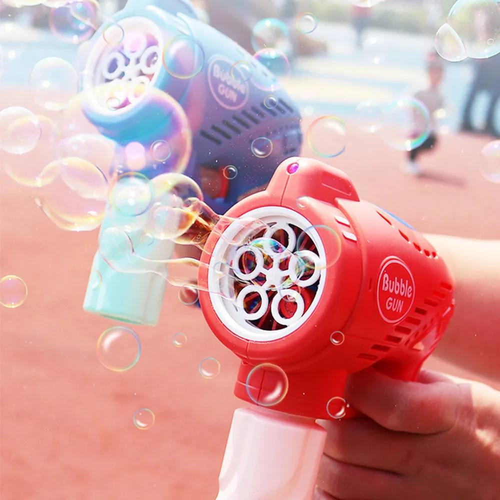 Yenilik Oyunları Çocuk Kabarcık Silahı Elektrik Sabun Su Makinesi Düğün Makinesi Yaz Dış Mekan Oyuncaklar Çocuklar İçin Doğum Günü Hediyeleri 221018
