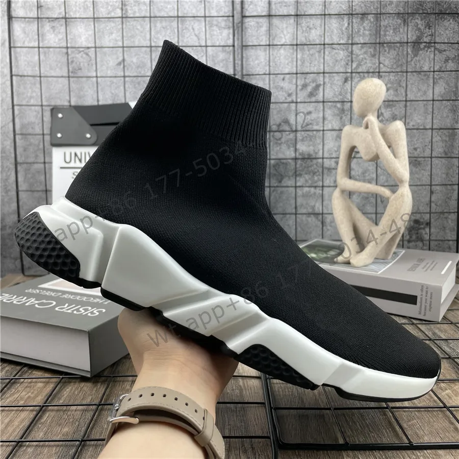 Chaussures mannen dames casual schoenen sneakers gebreide elastische soksnelheid 2.0 trainers laarzen pour hommes et dimmes manden zapatillas ontwerpen met doos