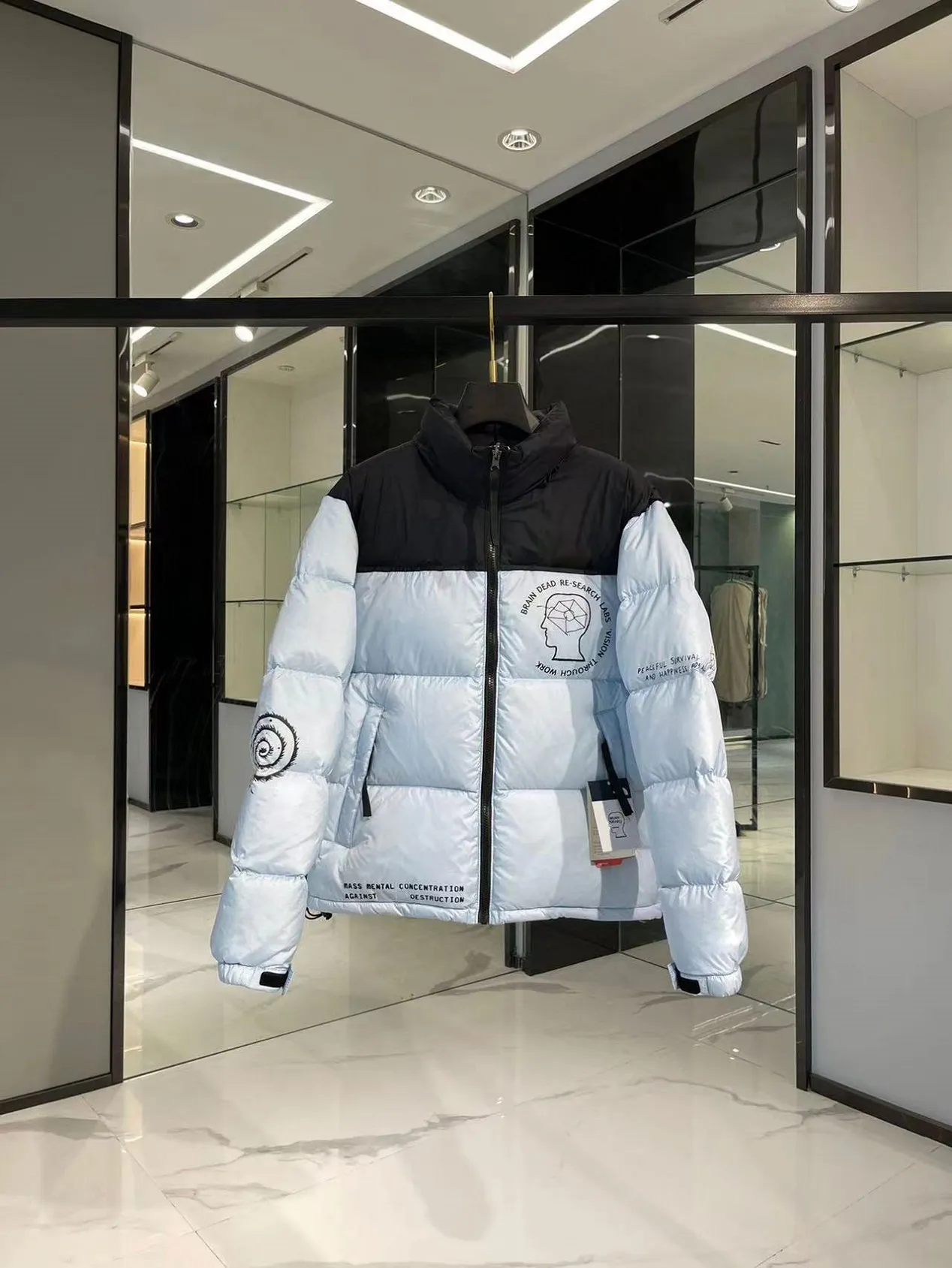 Chaqueta para hombres hemparchando chaquetas chaqueta de invierno abrigos de ropa exterior casual con ropa de algod￳n insignia