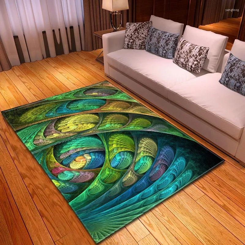 Mattor kreativa stora mattor dörrmatta 3d tryck hall vardagsrum sovrum bordsområde matta kök badrum antiskid matta