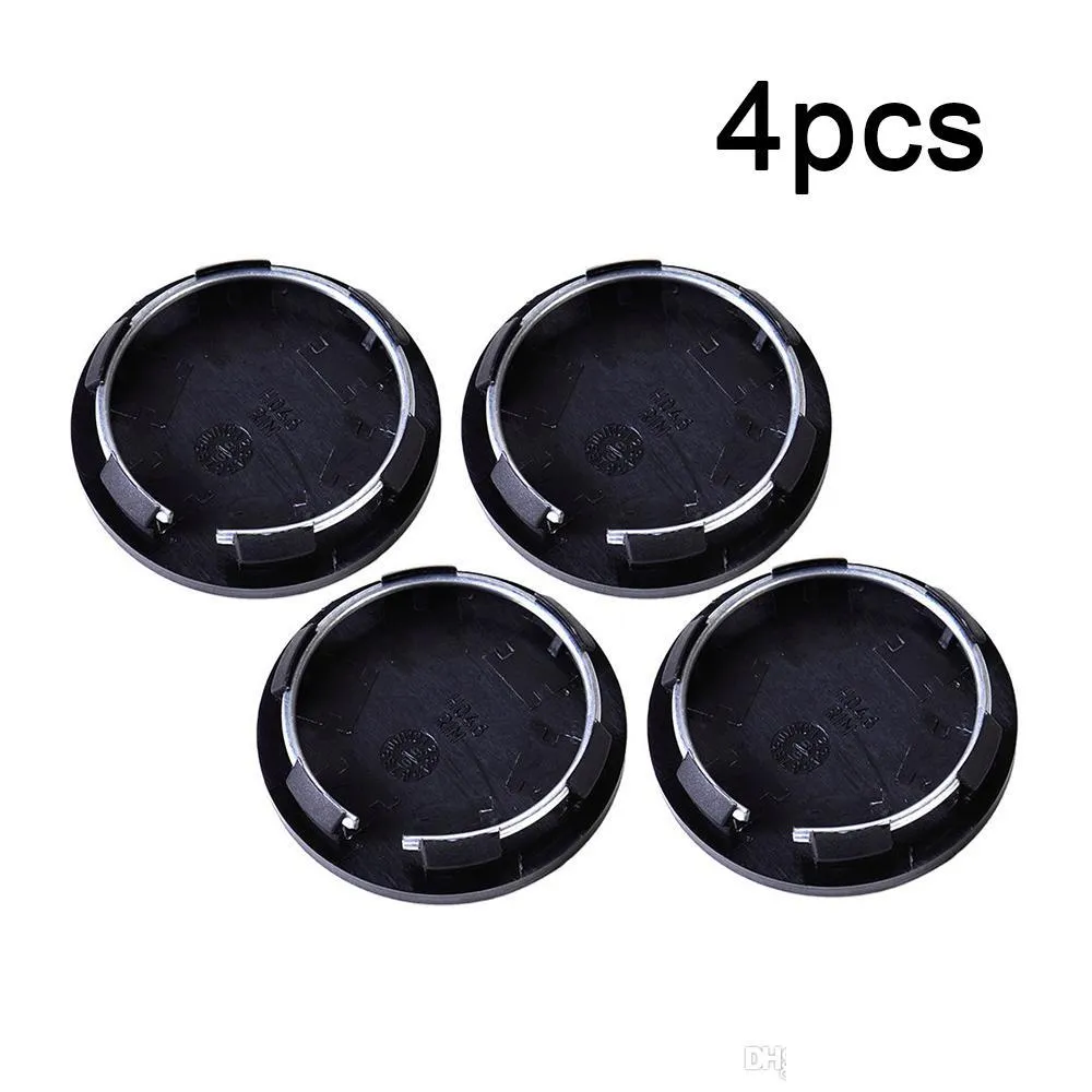 Sprzęt do sklepu 4PCS Black 50 mm Sprzęt Hub Cap Hood Koła Koła Środka Montowana Opona Er