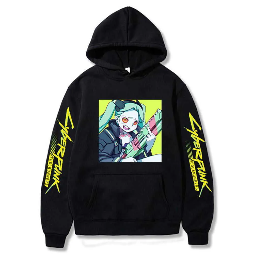 Cyberpunk Edgerunners Hoodie Merch Hoodies New Women/Men Winter