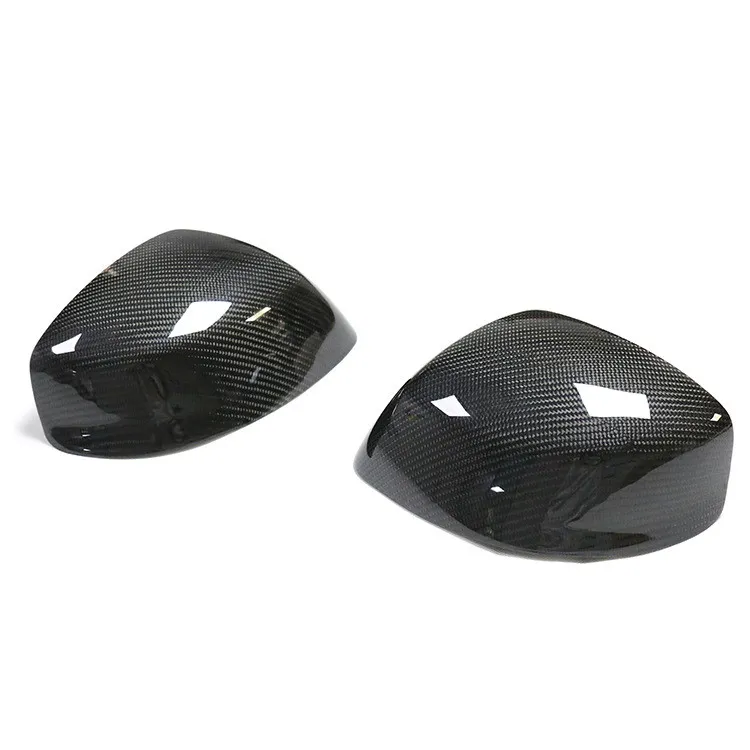 Casquettes de rétroviseurs de voiture pour Honda 9 génération Civic sans lumière en Fiber de carbone rétroviseur coque capot Type adhésif