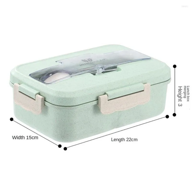 Ensembles de vaisselle Tarwestro Servies Magnetron Lunchbox Voedsel Opslag Container Kinderen Kids School Office Draagbare Bento Box Lunch Tas