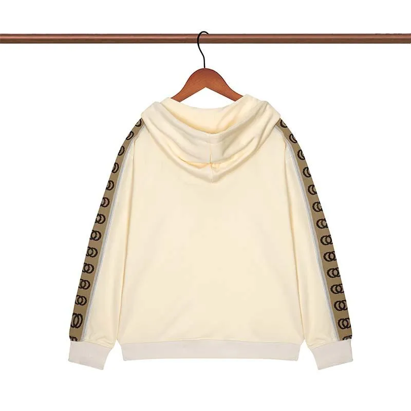 Cream designer hoodie 2025