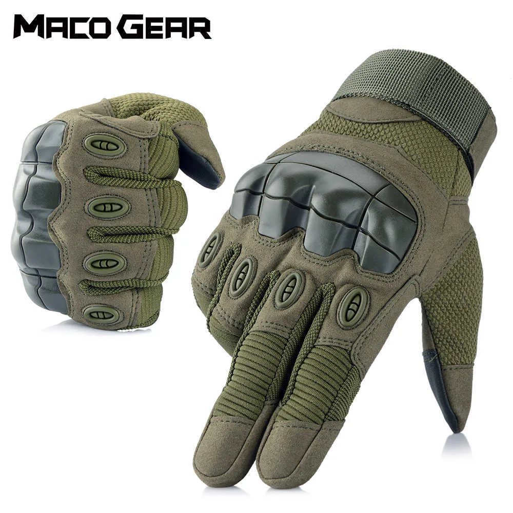 Ski Gloves Tactical Gloves Touch Screen Glove Training Sport Climbing Skiing Riding Cycling Bicycle Camo Military Full Finger Mittens L221017