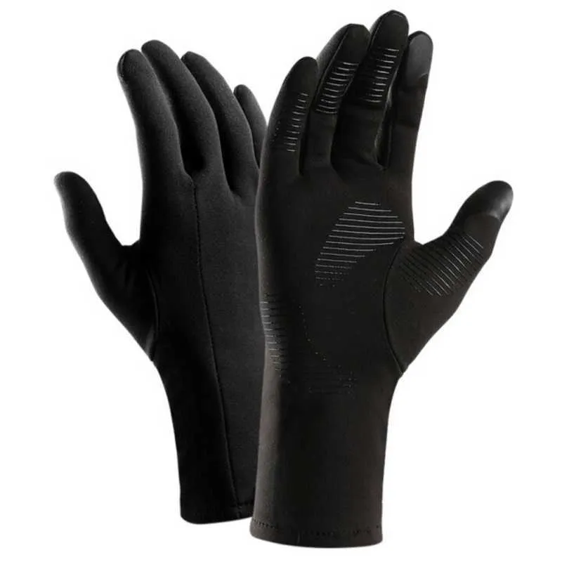 Ski -handschoenen Winter Warm Touchscreen Cycling Skiing Visserij Volle palmbescherming Winddichte mannen Vrouwenfietsen Buiten Sports L221017