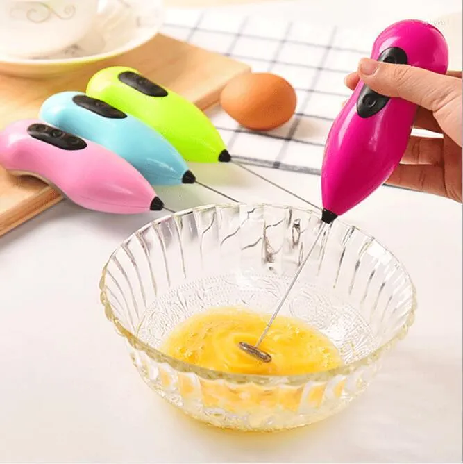 Dinnerware Sets Stainless Steel Hand - Held Household Kitchen Electric Beater Mini Coffee Milk Tea Mixer Whisk Egg Mixe