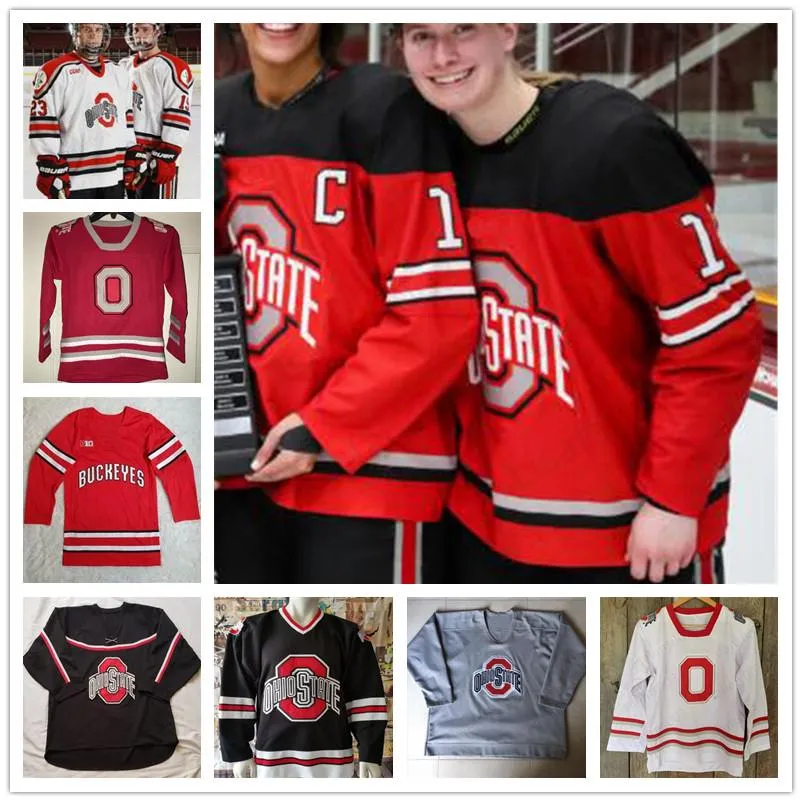 Custom Ohio State Buckeyes Jerseys Big Ten mens women youth stitched Any Number Name size S-5XL