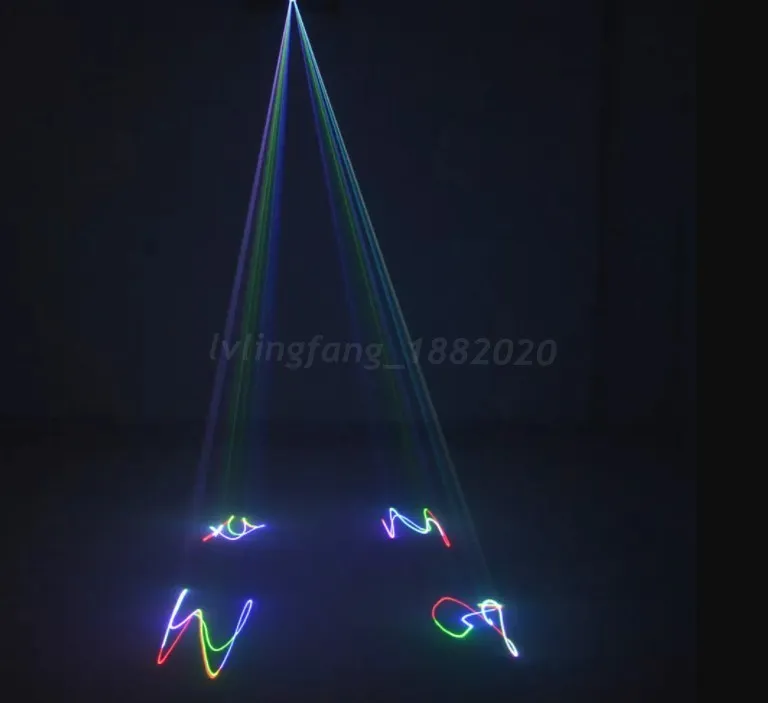 AUCD 500mW RGB Fullcolor Laser Lighting For Animation, Scan, And