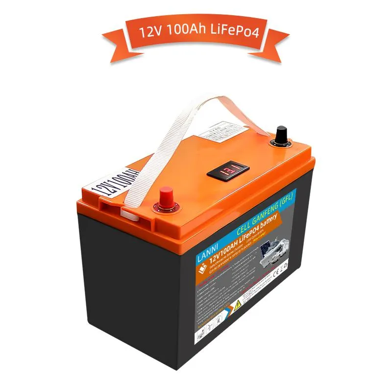 Batterie pack lithium ion batterij energie opslag vlek goederen12v 100Ah lifePo4 rv camper rv