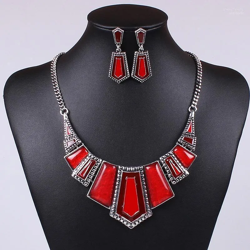 Orecchini di collana set TZ17 Resina 2014 PARRAZIONE FASHIO JOYAS BIJUTERIAS BIJOUX Bisuteria Congiunto di Joias Schmuck Costume per WOM