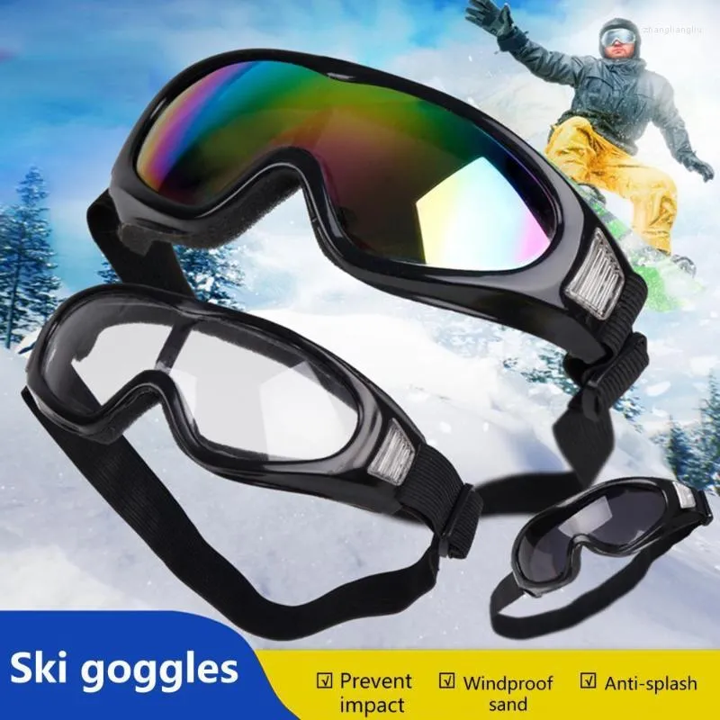 Outdoor Eyewear Polycarbonate Great UV Protection Snowboard Goggles Flexible Ski For Skiing