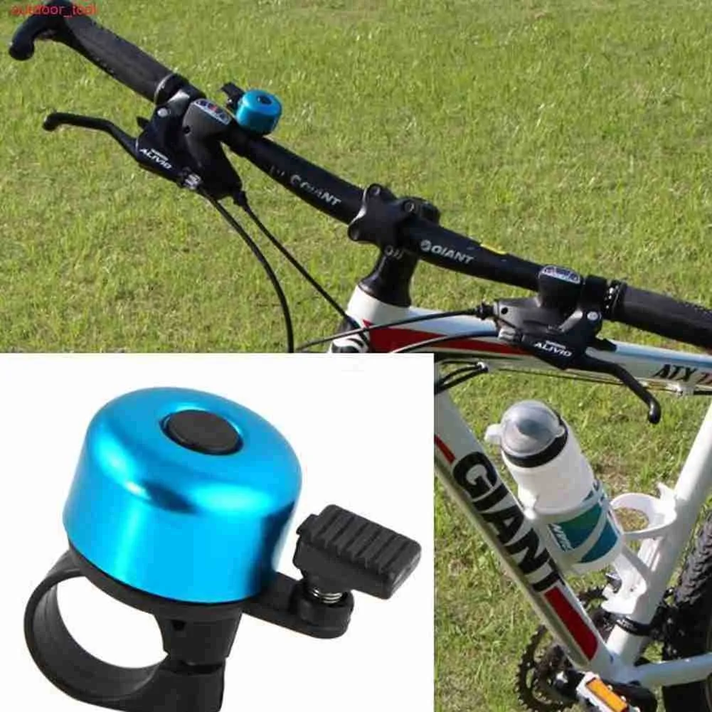 Ny cykelklocklegering Mountain Road Bike Horn Sound Alarm For Safety Cykelstyret Legering Ring cykel Ring cykeltillbehör