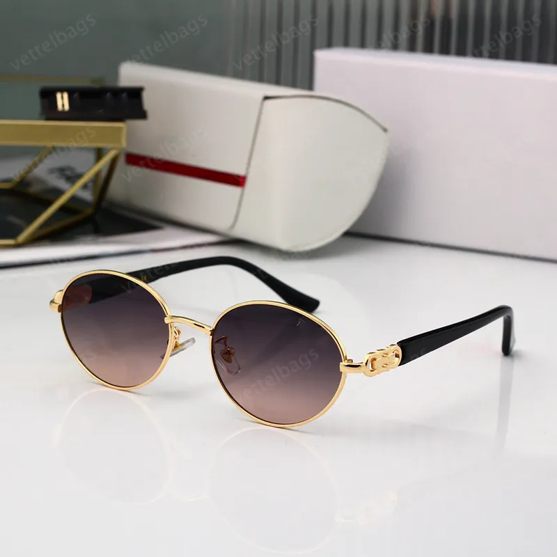 8 Farben Sonnenbrille Herren Brille Luxus Designer Brillen Gold Brillen Mode Brillengestell Damen Sonnenbrille Adumbral Schutzgläser Outdoor Schutzbrille Rund