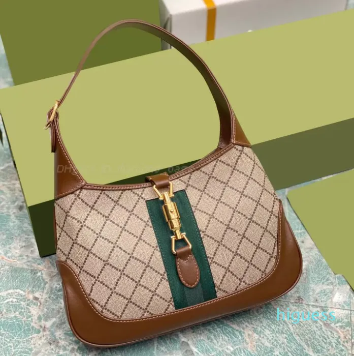 Donna shopping Borse a tracolla Borse in pelle con cerniera Luxurys Designer Hobo sotto le ascelle moda Portafogli borse da lettera casual borse da donna a spalla Borsa Mezza Luna