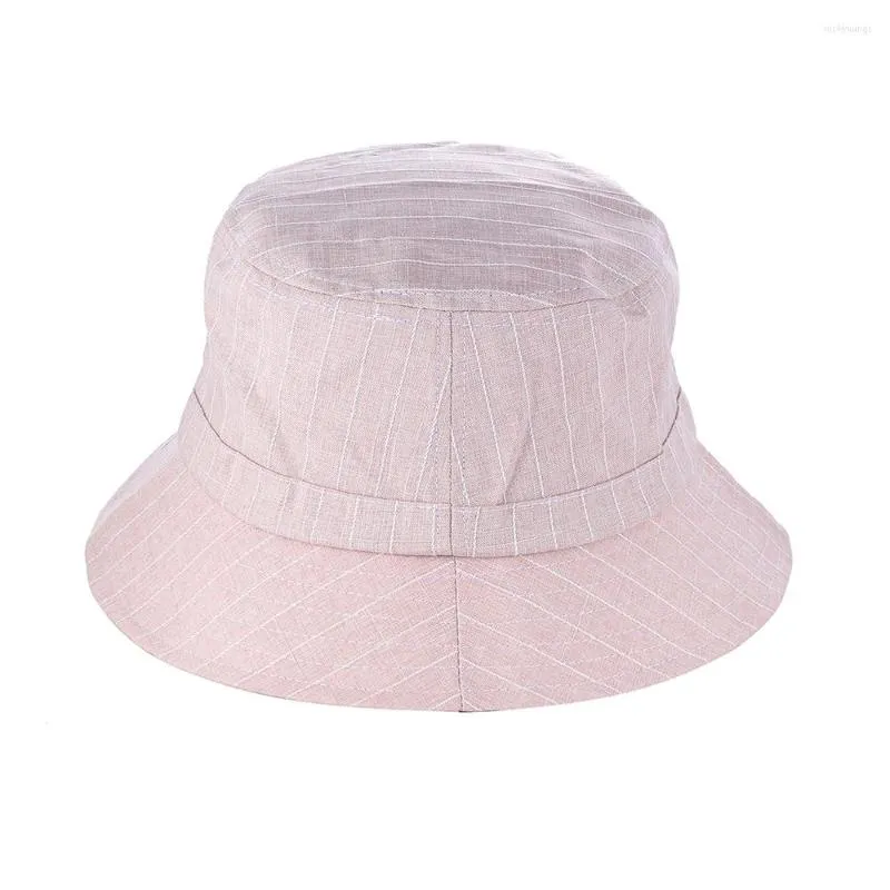 넓은 챙 모자 lnpbd 여자 Sunhat 버킷 포장 가능한 Chambray Cotton