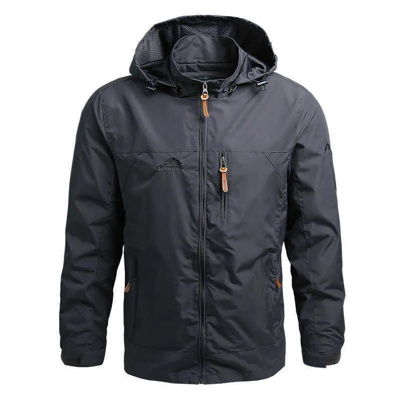 Jackets masculinos Men jaquetas impermeáveis ​​casacos capuzes masculino Outdoor Outwears Windbreaker à prova de vento Jacket Spring Autumn Casal Casal T222017