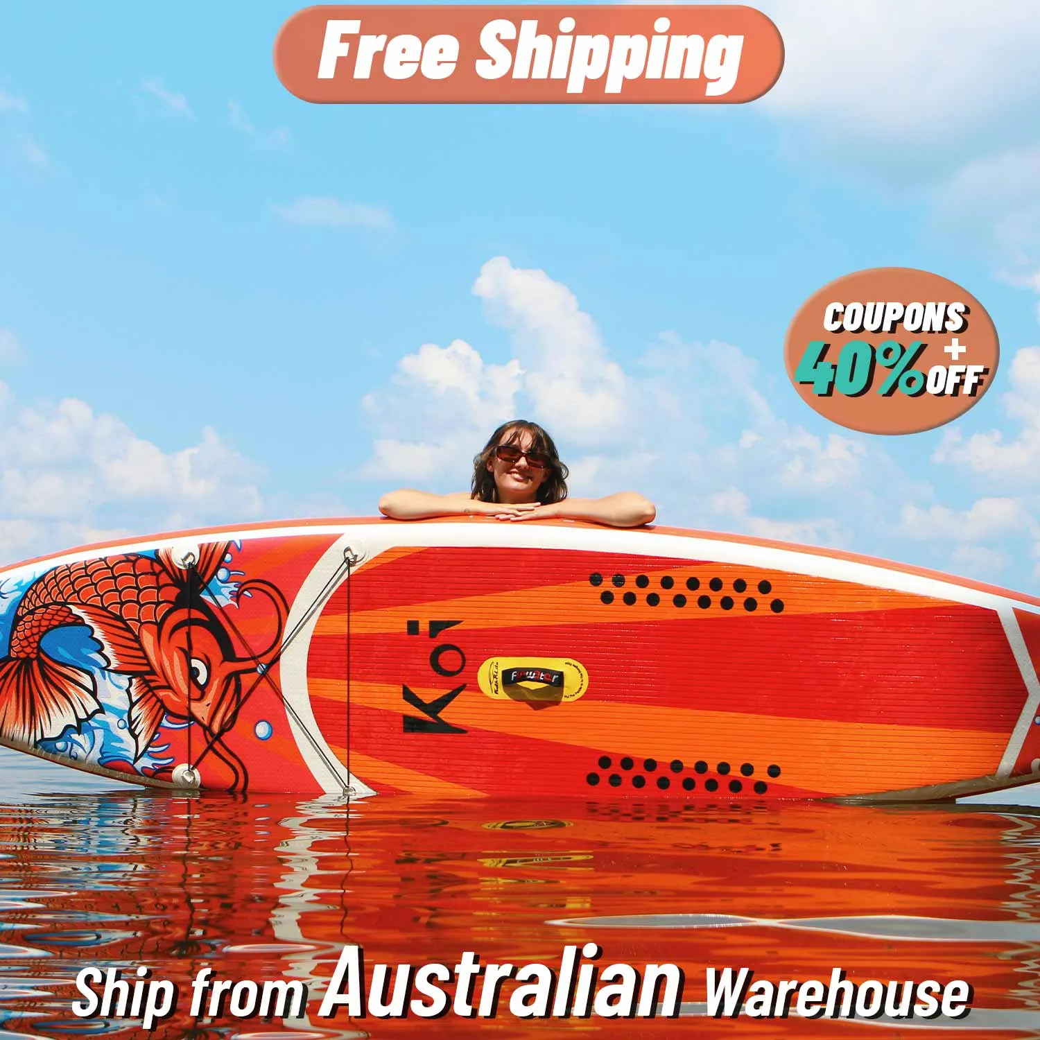 The Play, Inflatable Stand Up Paddle Board