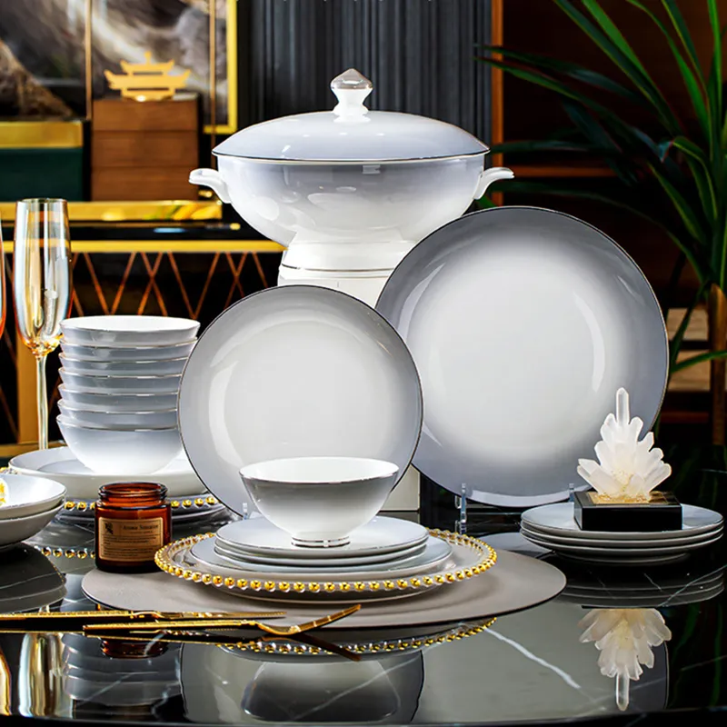 Juego completo Dinnewrare Ceramic Vajilla Set Desayuno para el hogar -  China Cerámica y vajilla precio