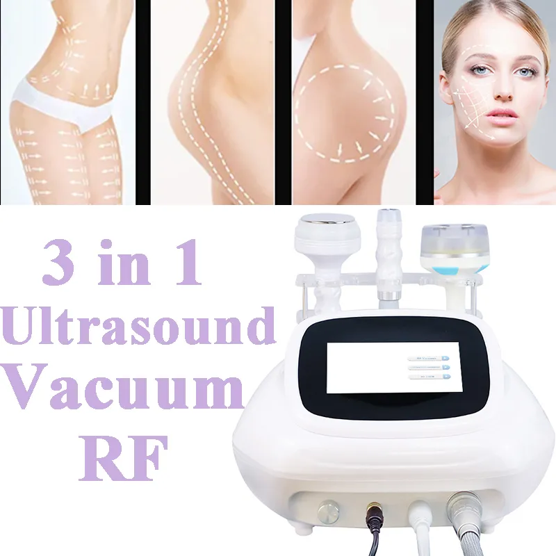 Body Shaping Machine 40KHz Cavitation Ultrasound Vacuum Slimming RF Massage Equipment