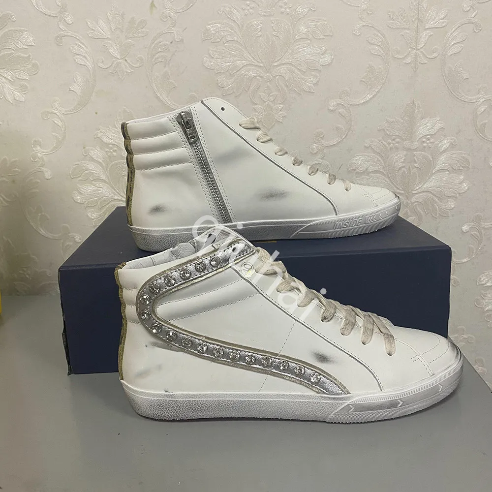 The Daytona | White Leather Sneakers | Italian Men's Shoes – Scarpe di  Bianco