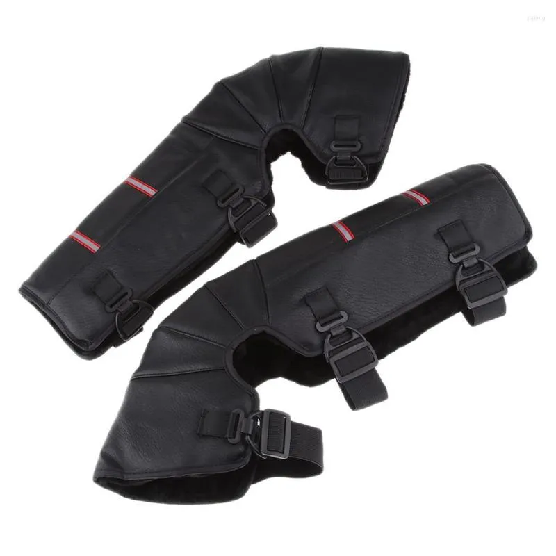 Motorcycle Armor Knee Warmer Windproof Kneepads Leg Adjustable Strap Warm