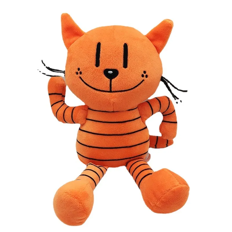 Dog Man Plushies Cartoon Character Stuffed Doll Kawaii Cat Plush