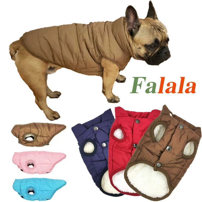 Abbigliamento per cani Caldo vestiti per cani inverno giubbotto per cani giacca vestito per animali domestici per cagnolini cucciolo di cagnolini chihuahua costume bulldog francese xs-3xl t221018