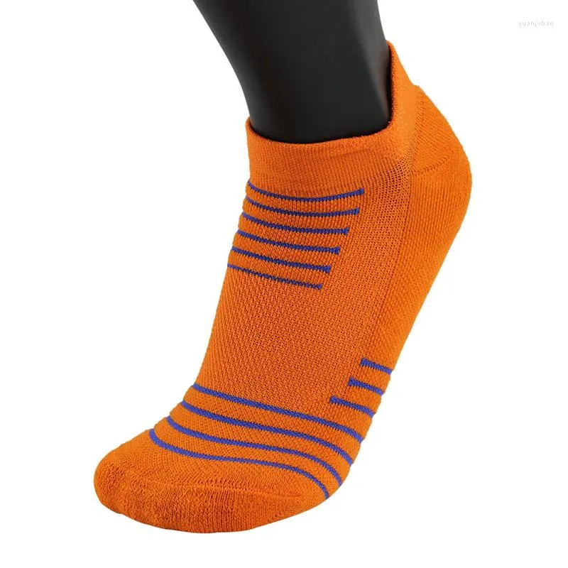 Chaussettes pour hommes 2 paires/lot coton hommes femmes automne hiver épais Terry mode décontracté cheville anti-dérapant déodorant