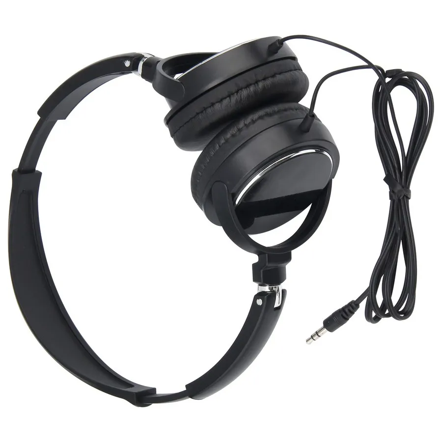 3,5 mm bedrade headset opvouwbare oortelefoons zonder microfoon over oor stereo hoofdtelefoon voor schoolbibliotheekstudenten klaslokaal hoofdtelefoon