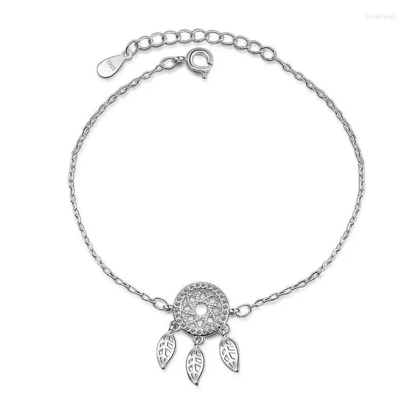 Link braccialetti Dream Catcher Bracciale per Women Girl 925 Sterling Silver