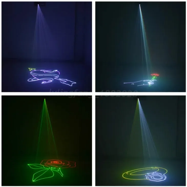 AUCD 500mW RGB Fullcolor Laser Lighting For Animation, Scan, And