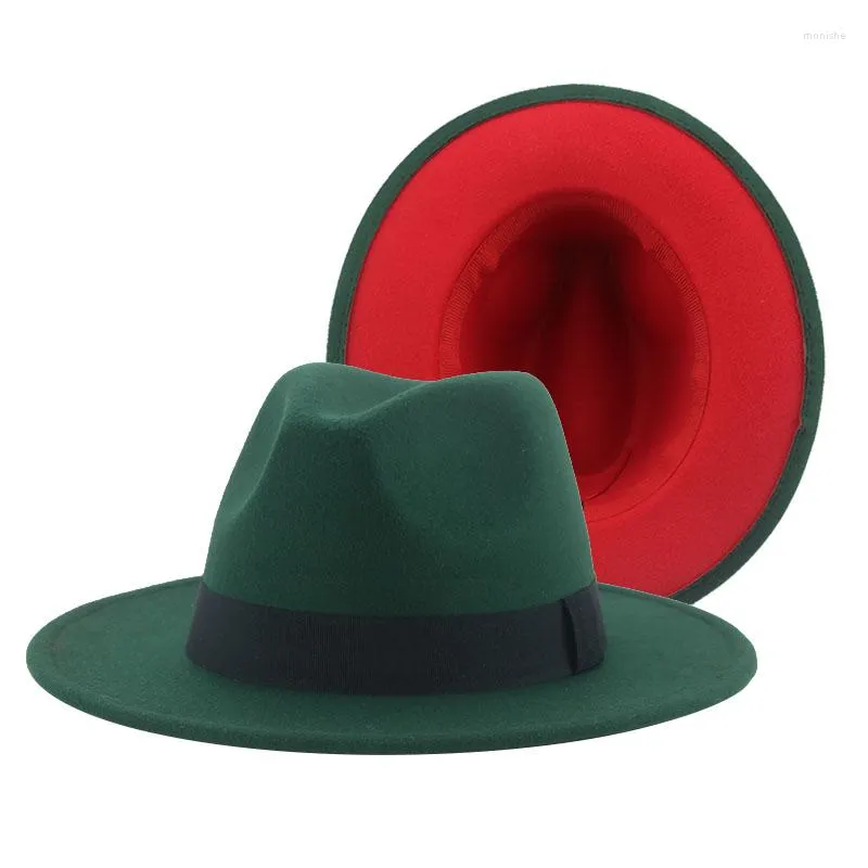 Berets Hat Hat Women's Fedora Hats for Men Platwork Colors Band Fashion Association Association Winter Chapeau Femme Bonnet