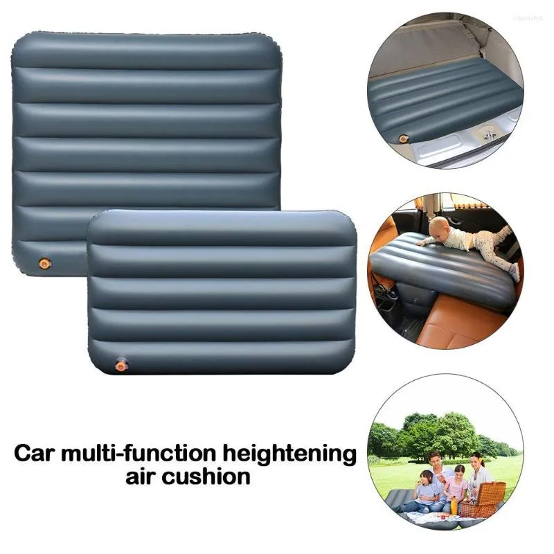 Lit gonflable automatique pour voiture, accessoires d'intérieur, repose-pieds de voyage, oreiller Portable, Camping, coussin de coffre pliable à Air, matelas