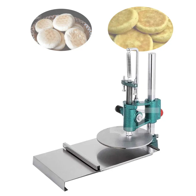 M￡quina de massas manuais Dough Sheeter Maker 30cm Pizza Pression Machines