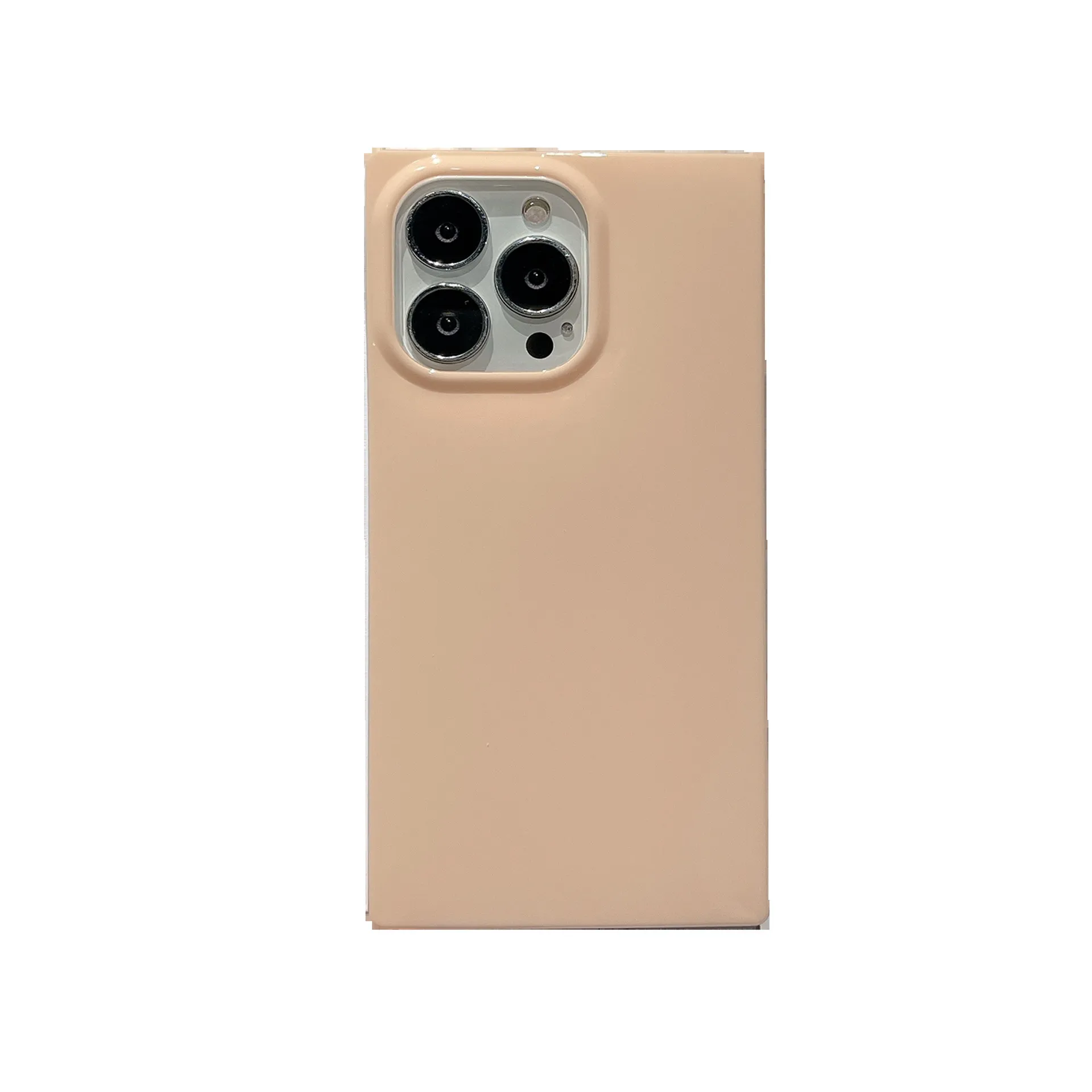 iPhone 14 Plus 13 12 11 Pro Max XR XS X XS X携帯電話バックカバーCAPA Funda Protective Soft Case Black White Pinkのショックプルーフキャンディーカラーケース