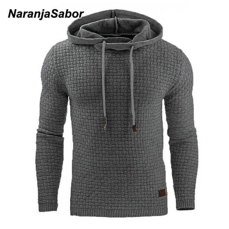 Pulls pour hommes NaranjaSabor 2020 Automne Hoodies Slim Sweats À Capuche Hommes Manteaux Homme Casual Sportswear Streetwear Marque Cloing N1 G221018