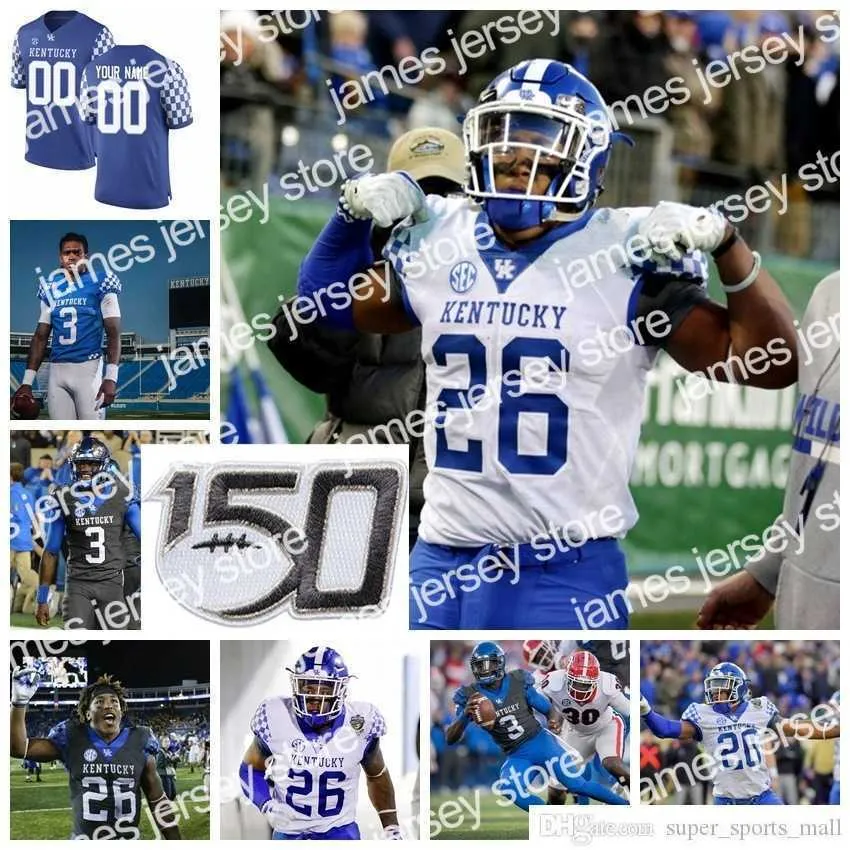 NCAA Kentucky Wildcats College Footbalt Jerseys 18 Randall Cobb 9 Davonte