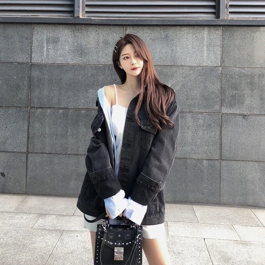 Piel Chaqueta Combinada Brillos Zara Chaqueta De Mezclilla De