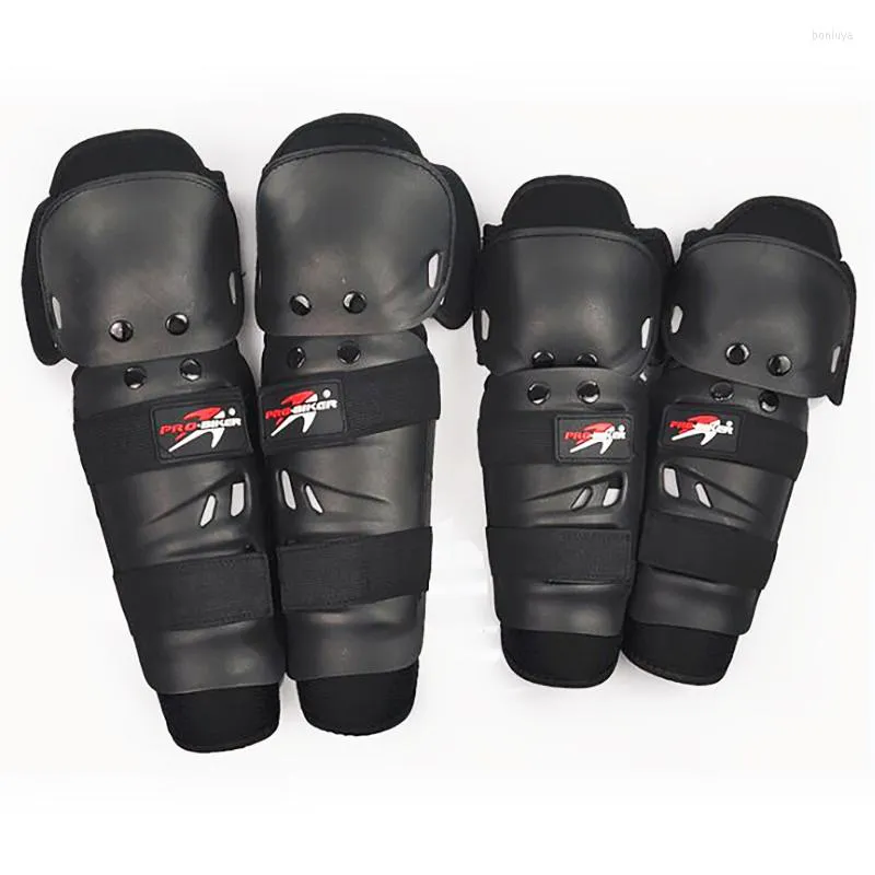 PRO BIKER Off Road Racing Motorcycle Armor Tandem Arm Pads & Knee