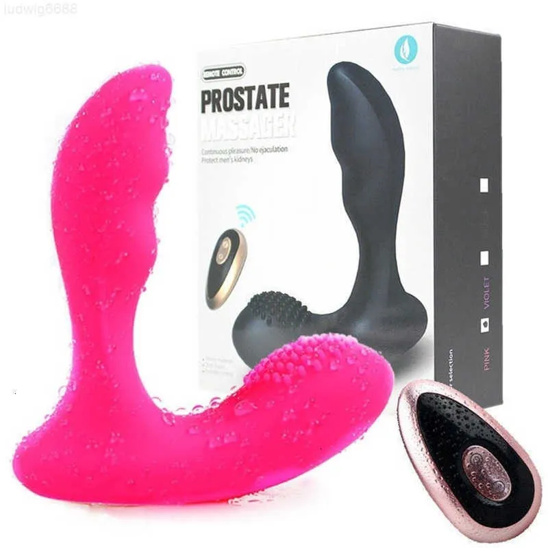 Sex Toy Massager Remote Control Anal Vibrating Massage Silikon Dildo Vibrator för kvinnor Plug Gay Men and Toys 18 Adult Sex Products