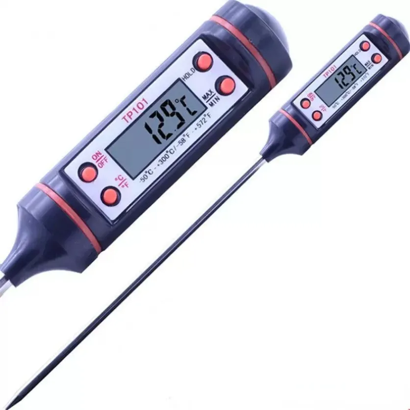 Sonde de cuisson numérique de qualité alimentaire, pour viande, BBQ, capteur sélectionnable, thermomètre de cuisson numérique Portable F1020