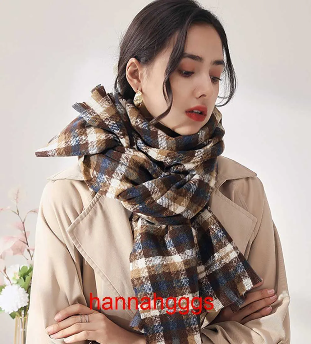 Шарфы сбросить в клетку Plaid Poncho негабаритный имитати, kasjmier herfst inter witren tape etnische sjaal wrap voor verzamelen shawls 8qj7