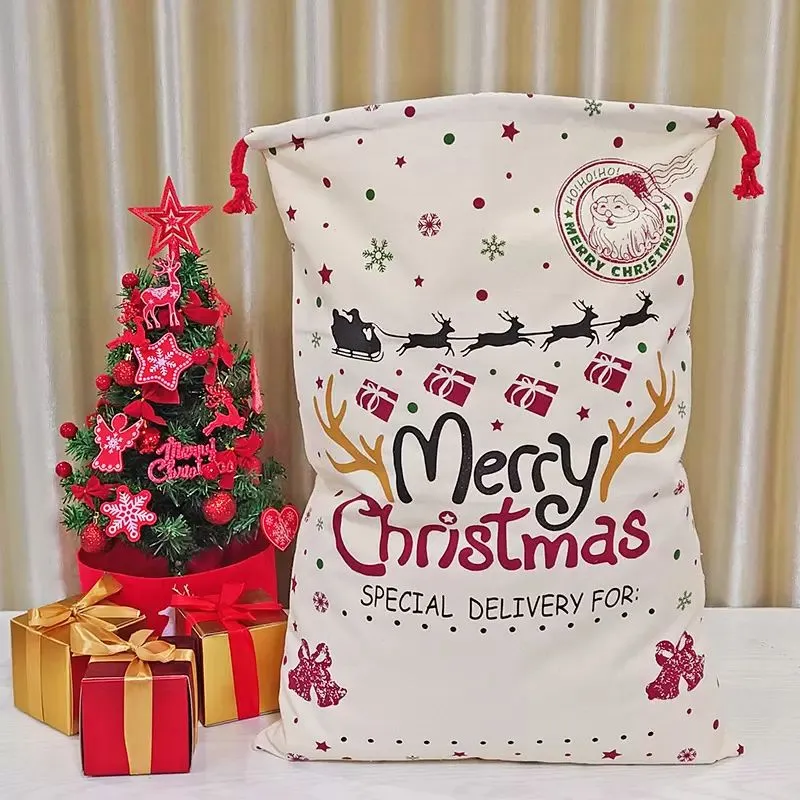 Grand sac top cadeaux noel