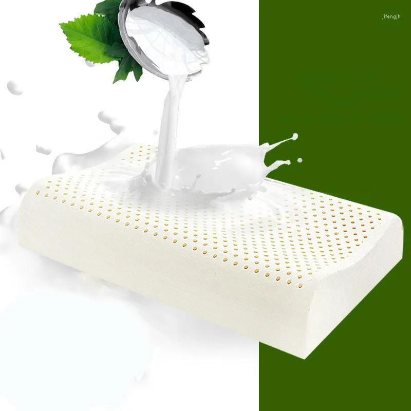 Cuscino Natural Thailand Pure PurenLatex 60x40 Lattice correttivo Collo Proteggi vertebre Assistenza sanitaria Ortopedico Rimbalzo lento