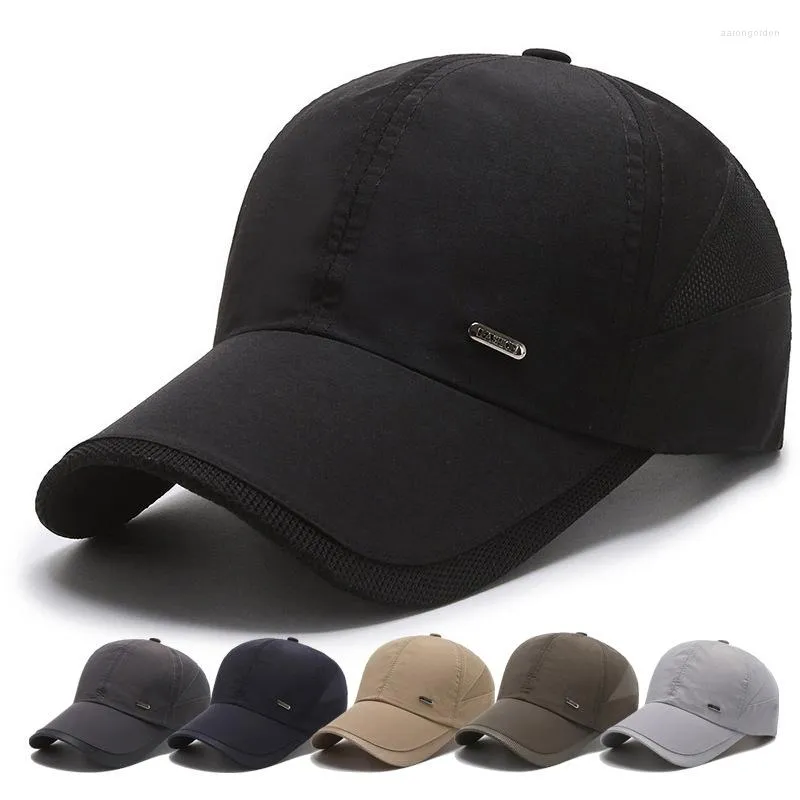 Berets Solid Color Baseball Cap Outdoor Snapback Hip Hap Hats Viesor Fashion Summer Casual Men Caps Caps Hat Trucker