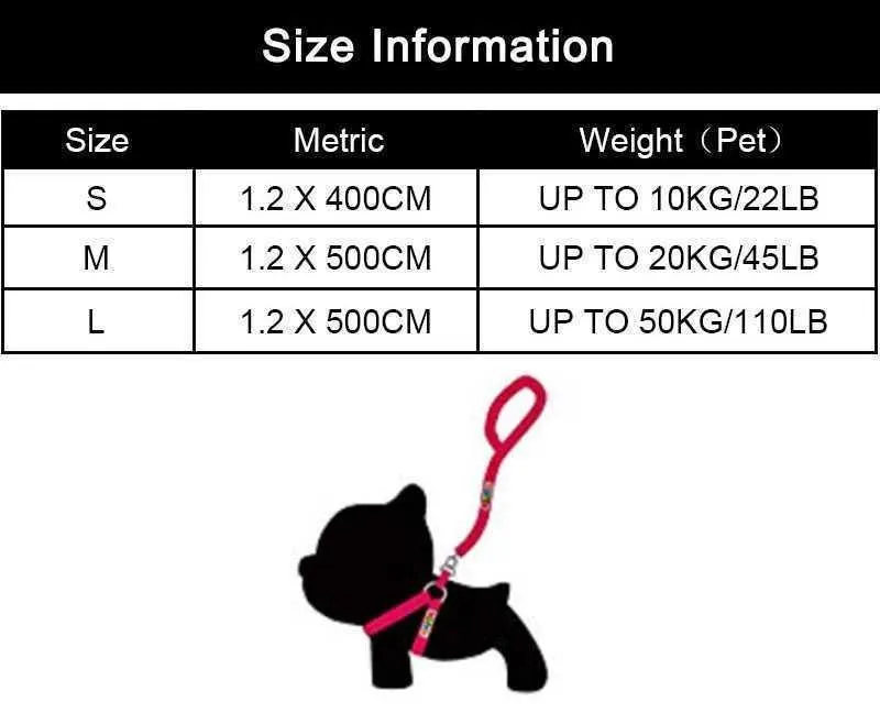 MySudui 4M Retractable Dog Leash Automatic Extending Reflective Nylon Dog Leads Leash Big Dog Leash Retractable For Large Dogs (3)