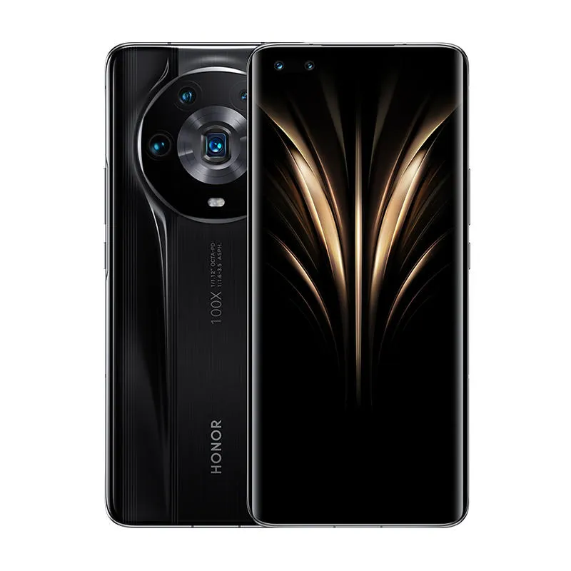 Oryginalne Huawei Honor Magic 4 Ultimate Edition 5G Telefon komórkowy 12 GB RAM 512GB ROM Snapdragon 50MP NFC Android 6.81 "120 Hz Display Id Identyfikator odcisków palców 3D Smart Cellphone